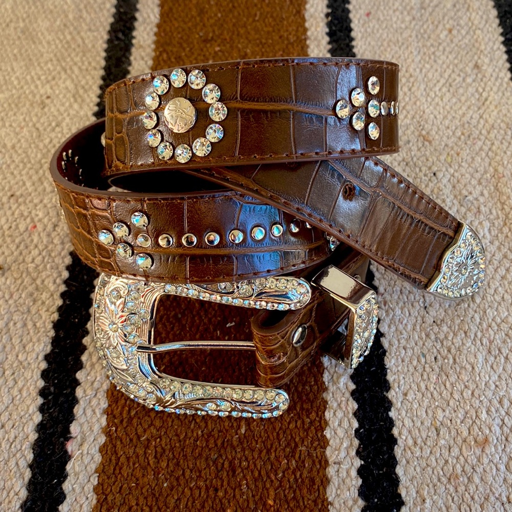 Nicona or Shayanne Western Bling Belt